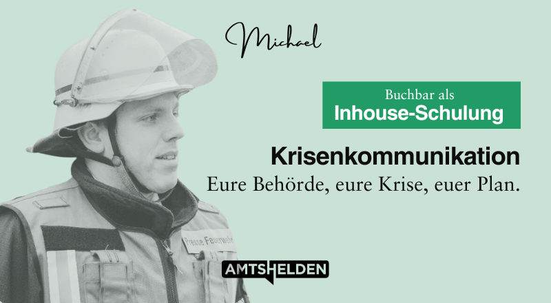 Inhouse-Schulung Krisenkommunikation